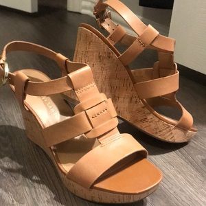 Tan Wedges